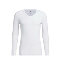 アディダス adidas　メンズ バックメッシュ ベースレイヤー 長袖 Vネック インナーシャツ KVH12　2025年モデル