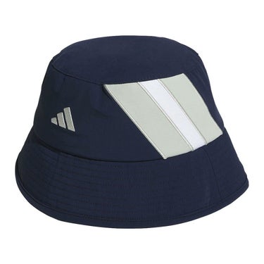 アディダス adidas　ビヨンド ザ コース 撥水 バケットハット KUX43 JH1085 カレッジネイビー　2025年モデル カレッジネイビー