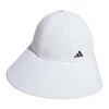 アディダス adidas　レディース ワイドブリムキャップ KVX76 JG3547 ホワイト　2025年モデル ホワイト