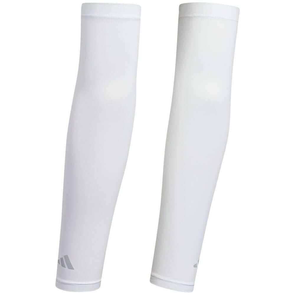 アディダス adidas　メンズ UVカット AEROREADY アームカバー MGR75 HT5707 ホワイト 詳細1