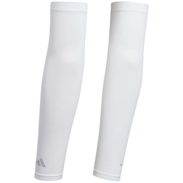 アディダス adidas　メンズ UVカット AEROREADY アームカバー MGR75 HT5707 ホワイト 詳細1