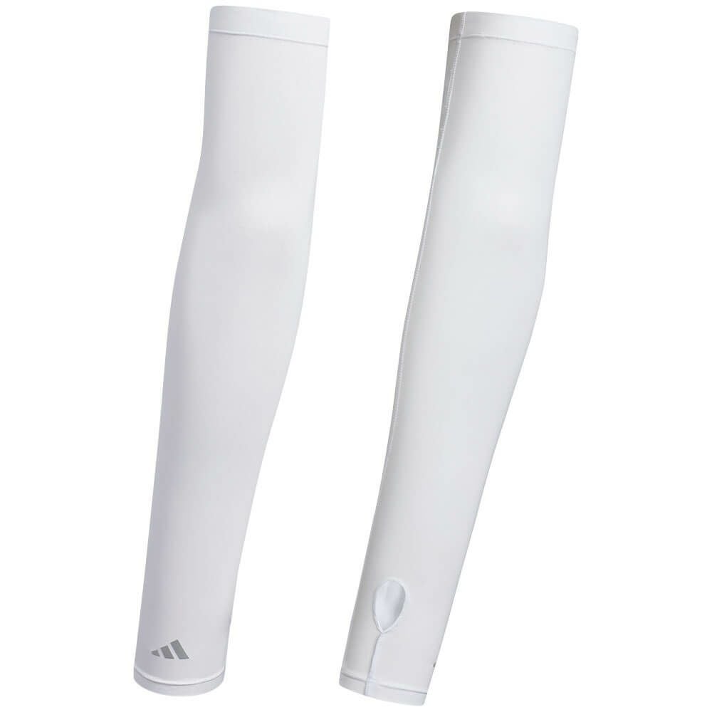 アディダス adidas　レディース UVカット AEROREADY アームカバー MGR79 HT5745 ホワイト 詳細1