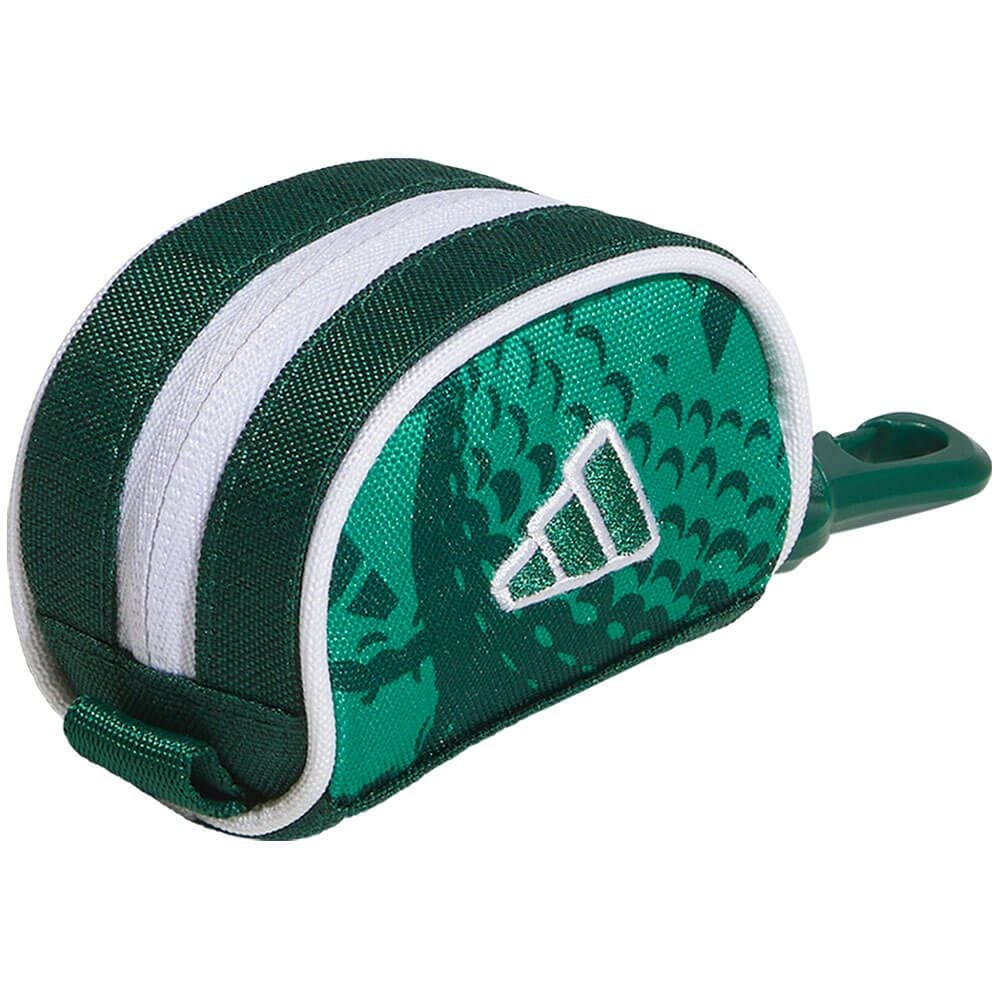 アディダス adidas　ゴルフボールグラフィック ボールケース U4162 JY0860 カレッジグリーン　2025年モデル カレッジグリーン 詳細2