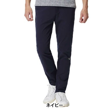 テーラーメイド TaylorMade　メンズ ジップドスリット ロングパンツ UN640　2025年モデル ネイビー