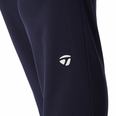 テーラーメイド TaylorMade　メンズ ジップドスリット ロングパンツ UN640　2025年モデル ネイビー 詳細3