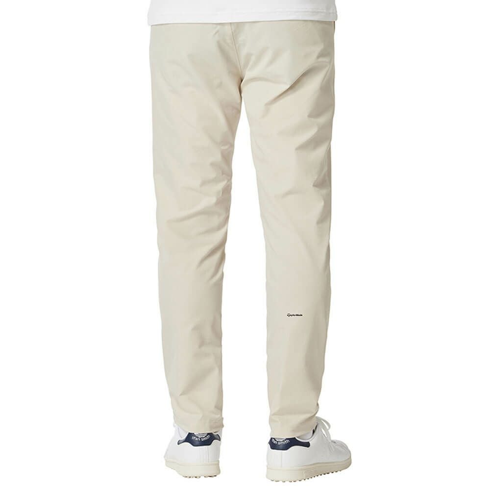 テーラーメイド TaylorMade　メンズ ジップドスリット ロングパンツ UN640　2025年モデル ベージュ 詳細1