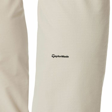 テーラーメイド TaylorMade　メンズ ジップドスリット ロングパンツ UN640　2025年モデル ベージュ 詳細3