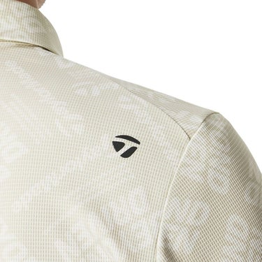 テーラーメイド TaylorMade　メンズ T-ICE BEYOND DRIVEN 半袖 ポロシャツ UN645　2025年モデル ベージュ 詳細4