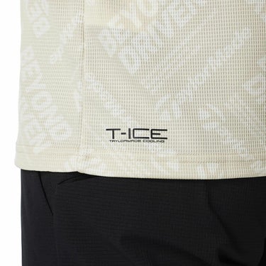 テーラーメイド TaylorMade　メンズ T-ICE BEYOND DRIVEN 半袖 ポロシャツ UN645　2025年モデル ベージュ 詳細5