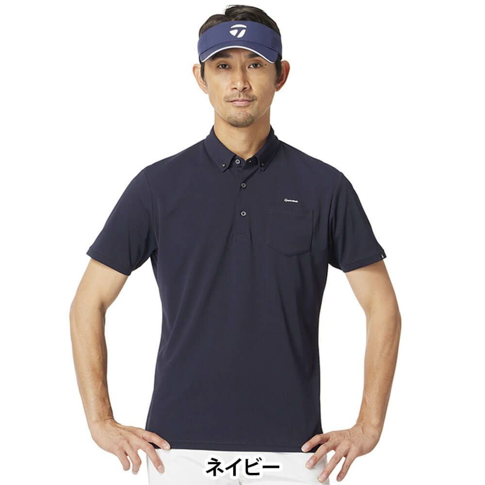テーラーメイド TaylorMade メンズ ボタンダウン ポケット 半袖
