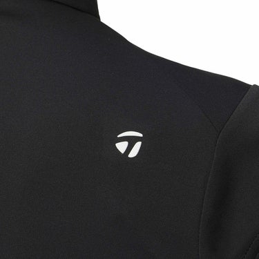 テーラーメイド TaylorMade　レディース サイドスナップ キャップスリーブ ポロシャツ UN684　2025年モデル ブラック 詳細4