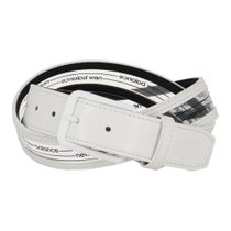 ニューバランスゴルフ　メンズ クリア ベルト 012-5182003 030 WHITE　2025年モデル
