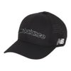 ニューバランスゴルフ　メンズ シックスパネル キャップ 012-5187009 010 BLACK ゴルフウェア　2025年モデル BLACK