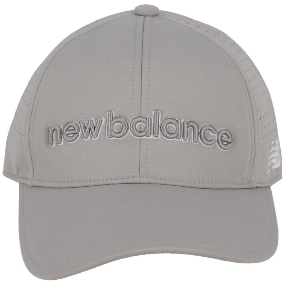 ニューバランスゴルフ　メンズ シックスパネル キャップ 012-5187009 022 PEARL GREY ゴルフウェア　2025年モデル PEARLGREY 詳細3