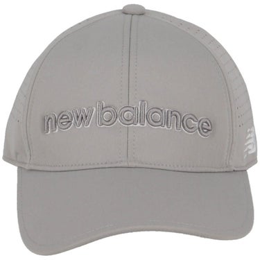ニューバランスゴルフ　メンズ シックスパネル キャップ 012-5187009 022 PEARL GREY ゴルフウェア　2025年モデル PEARLGREY 詳細3