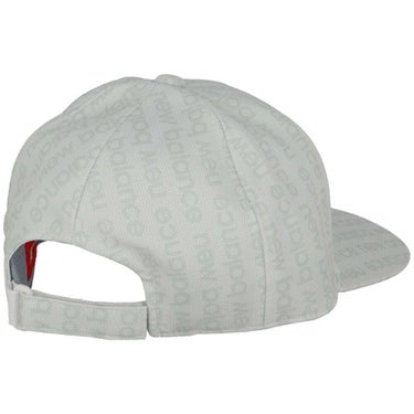 ニューバランスゴルフ　メンズ ハニカム＆ロゴスイプＰＴ　セミカーブドブリムキャップ 012-5187011 021 GREY MATTER ゴルフウェア　2025年モデル GREYMATTER 詳細2