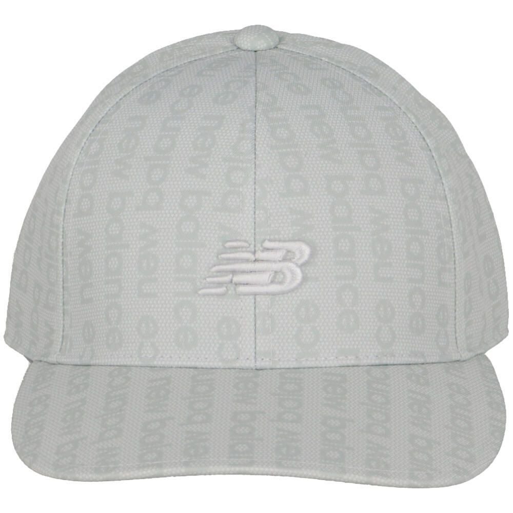 ニューバランスゴルフ　メンズ ハニカム＆ロゴスイプＰＴ　セミカーブドブリムキャップ 012-5187011 021 GREY MATTER ゴルフウェア　2025年モデル GREYMATTER 詳細3