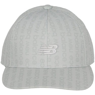 ニューバランスゴルフ　メンズ ハニカム＆ロゴスイプＰＴ　セミカーブドブリムキャップ 012-5187011 021 GREY MATTER ゴルフウェア　2025年モデル GREYMATTER 詳細3