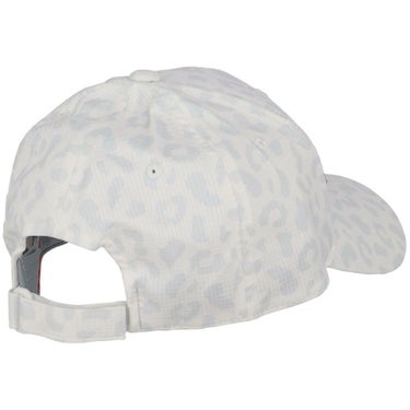 ニューバランスゴルフ　メンズ シャドーレオパード柄 シックスパネル キャップ 012-5187014 030 WHITE ゴルフウェア　2025年モデル WHITE 詳細2