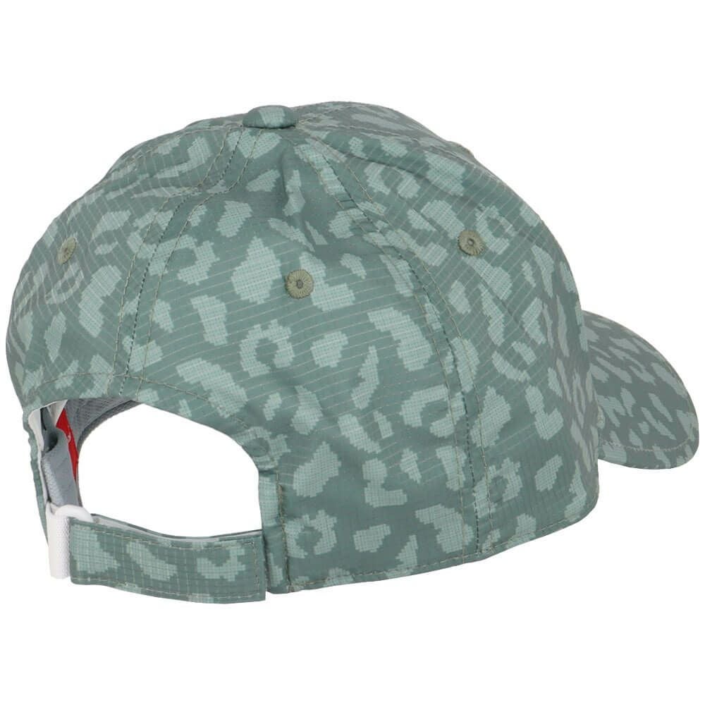 ニューバランスゴルフ　メンズ シャドーレオパード柄 シックスパネル キャップ 012-5187014 181 DARK JUNIPER ゴルフウェア　2025年モデル DARKJUNIPER 詳細2