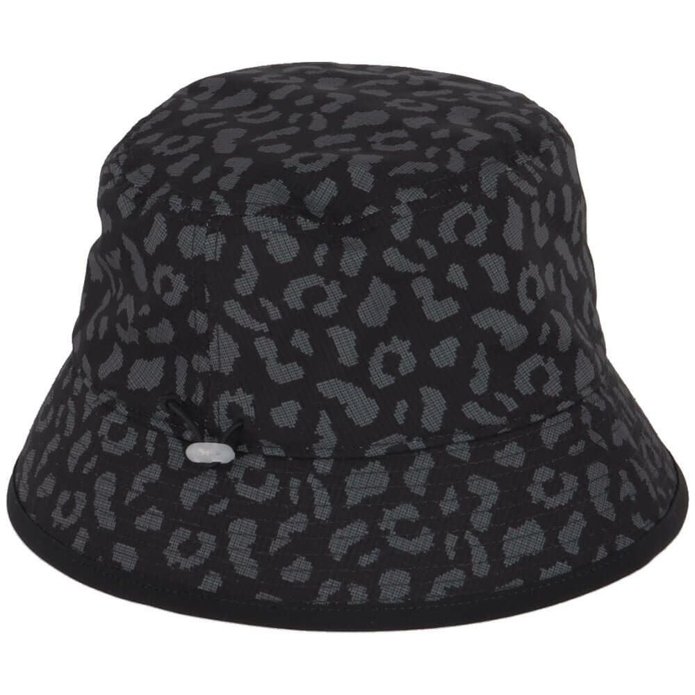 ニューバランスゴルフ　メンズ シャドーレオパード柄 バケットハット 012-5187015 010 BLACK ゴルフウェア　2025年モデル BLACK 詳細3