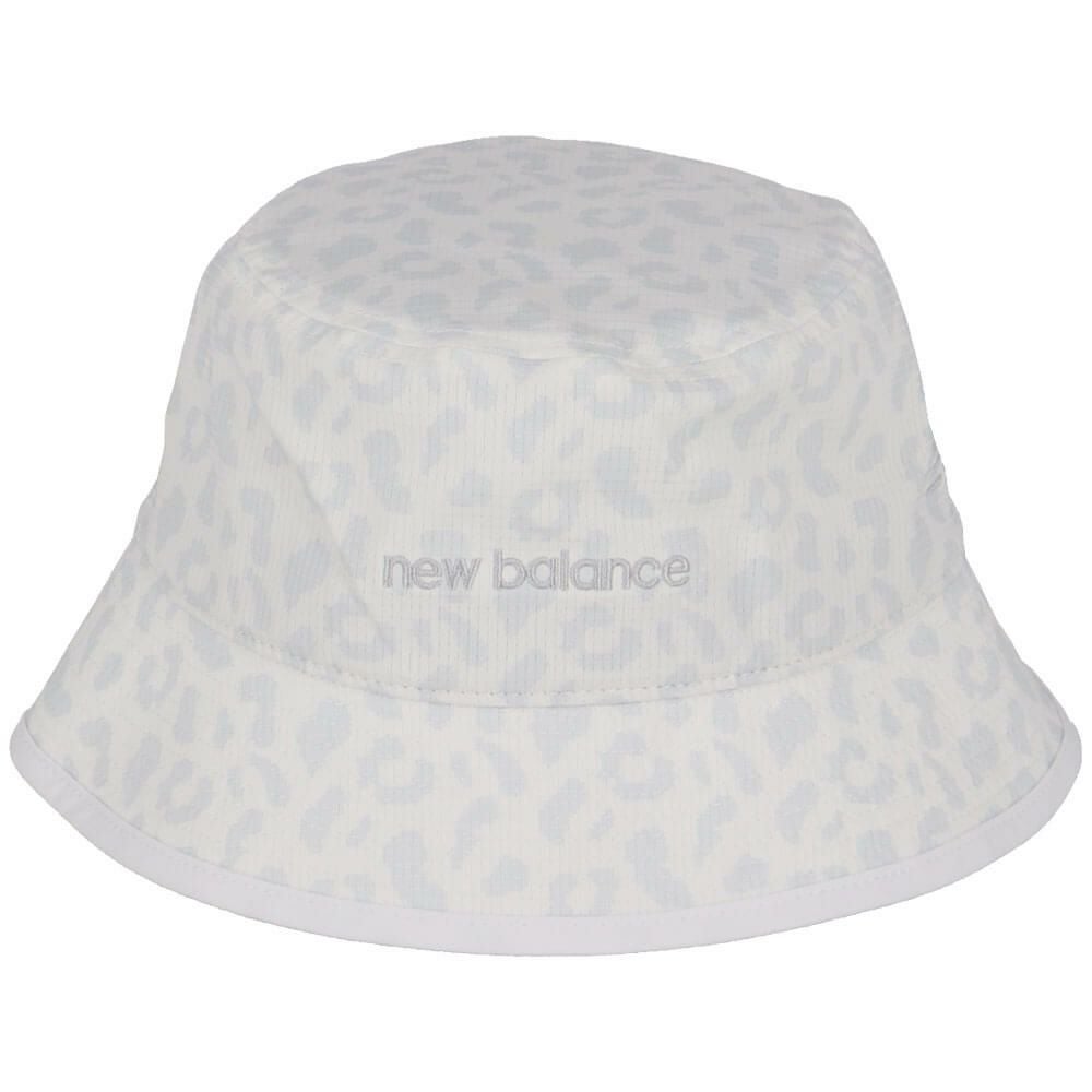 ニューバランスゴルフ　メンズ シャドーレオパード柄 バケットハット 012-5187015 030 WHITE ゴルフウェア　2025年モデル WHITE 詳細2