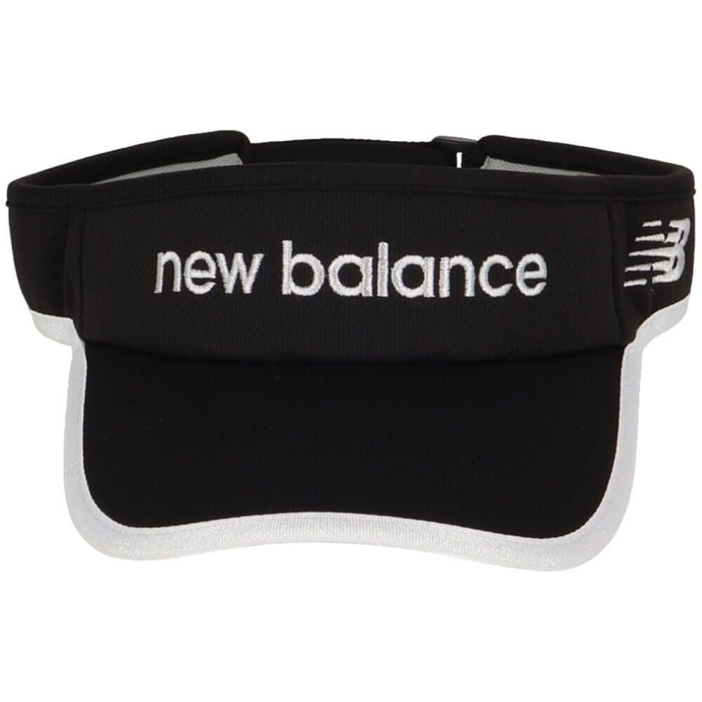 ニューバランスゴルフ　レディース クローズドメッシュ バイザー 012-5187511 010 BLACK ゴルフウェア　2025年モデル BLACK 詳細3