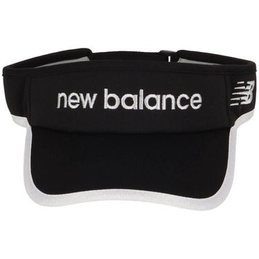 ニューバランスゴルフ　レディース クローズドメッシュ バイザー 012-5187511 010 BLACK ゴルフウェア　2025年モデル BLACK 詳細3