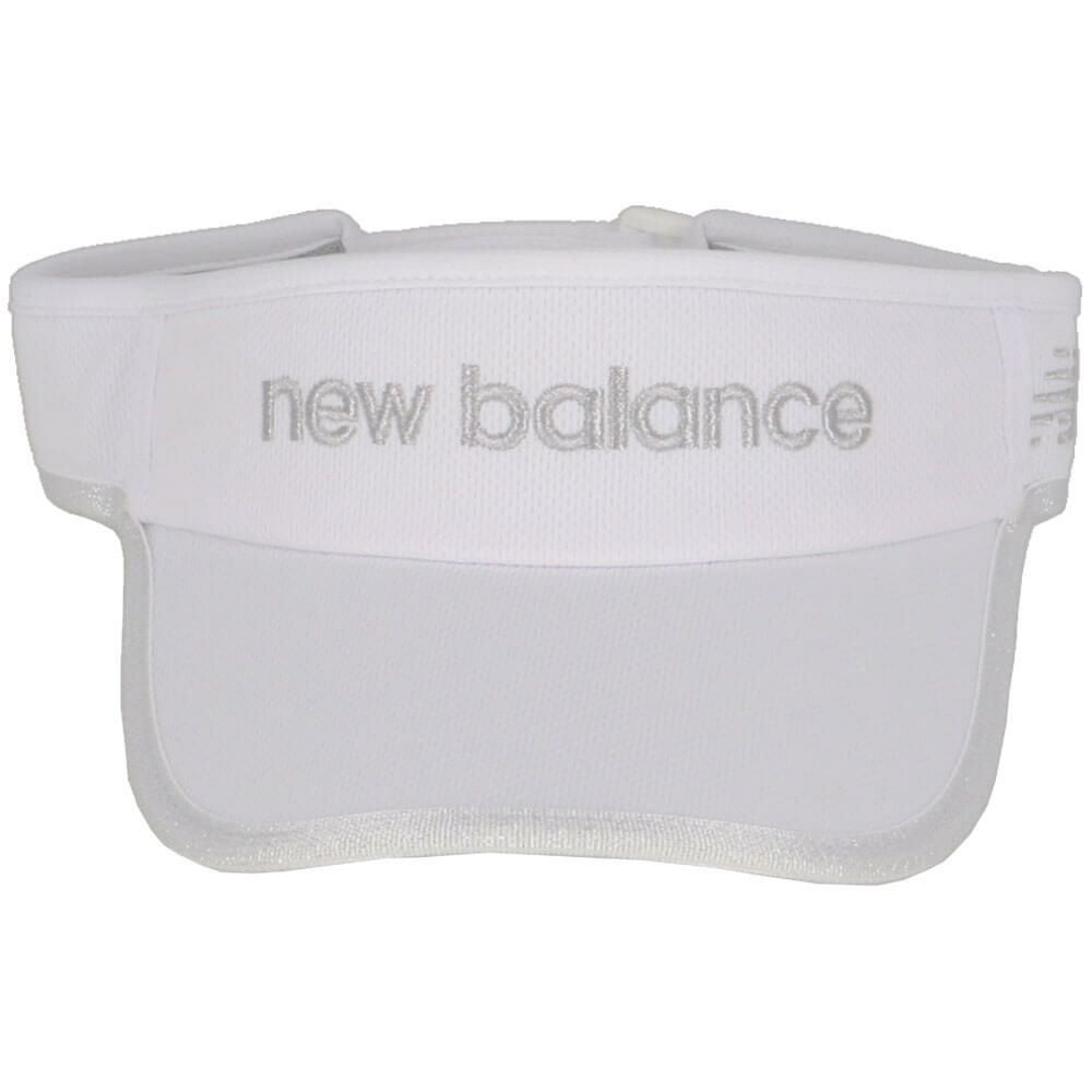 ニューバランスゴルフ　レディース クローズドメッシュ バイザー 012-5187511 030 WHITE ゴルフウェア　2025年モデル WHITE 詳細3