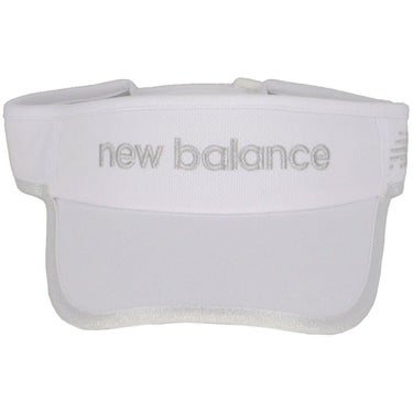 ニューバランスゴルフ　レディース クローズドメッシュ バイザー 012-5187511 030 WHITE ゴルフウェア　2025年モデル WHITE 詳細3