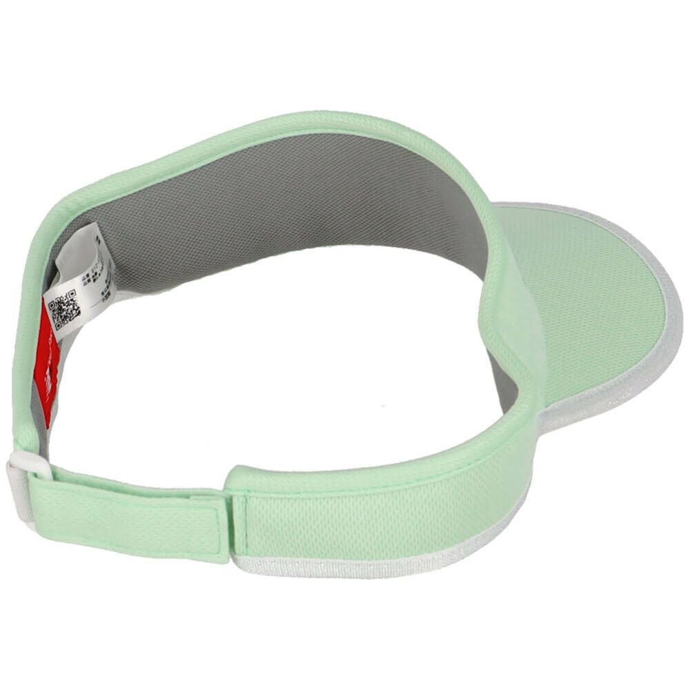 ニューバランスゴルフ　レディース クローズドメッシュ バイザー 012-5187511 131 MELON WATER ゴルフウェア　2025年モデル MELONWATER 詳細2