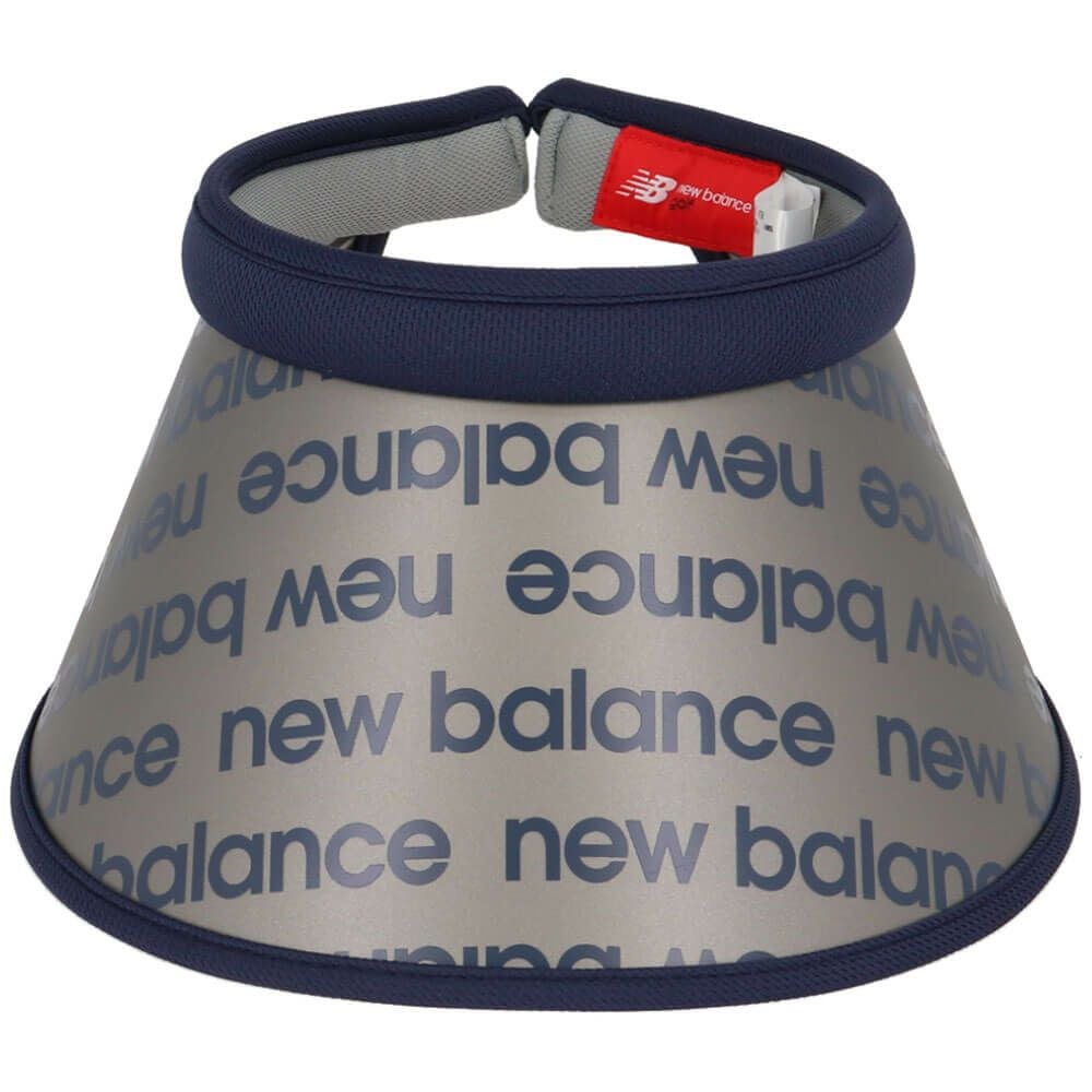 ニューバランスゴルフ　レディース リフレクトロゴボーダー柄ＰＴ　シェルクリアバイザー 012-5187513 120 DREAM STATE ゴルフウェア　2025年モデル DREAMSTATE 詳細3