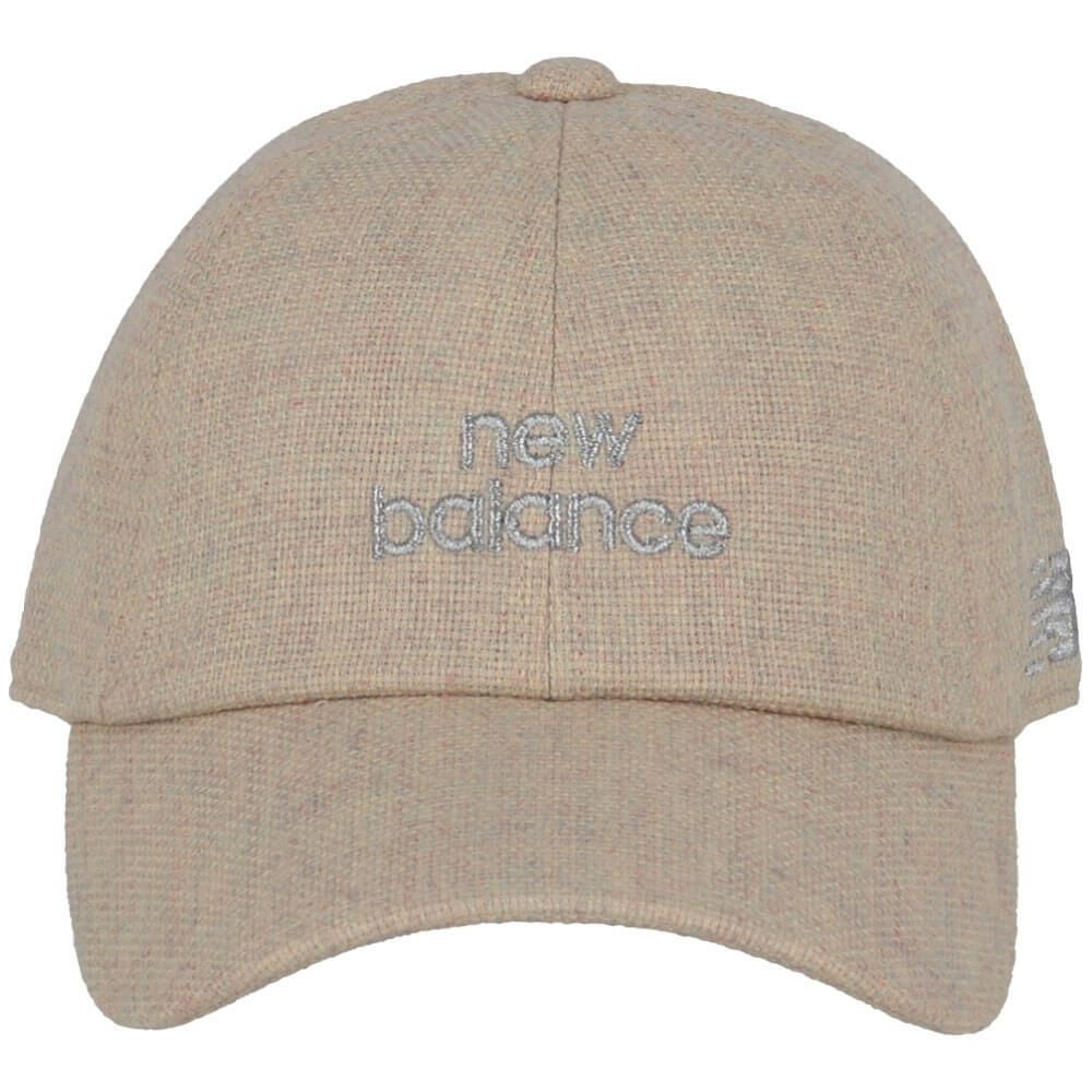ニューバランスゴルフ　レディース リネンライクへアクロス シックスパネル キャップ 012-5187514 041 TIMBERWOLF ゴルフウェア　2025年モデル TIMBERWOLF 詳細3