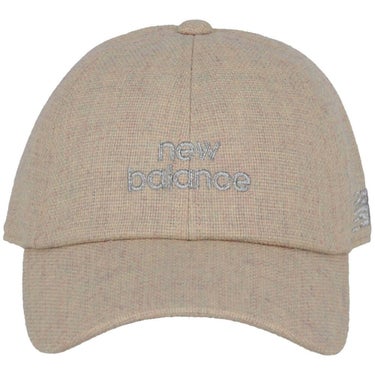 ニューバランスゴルフ　レディース リネンライクへアクロス シックスパネル キャップ 012-5187514 041 TIMBERWOLF ゴルフウェア　2025年モデル TIMBERWOLF 詳細3