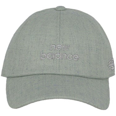 ニューバランスゴルフ　レディース リネンライクへアクロス シックスパネル キャップ 012-5187514 130 CLAY ASH ゴルフウェア　2025年モデル CLAYASH 詳細3