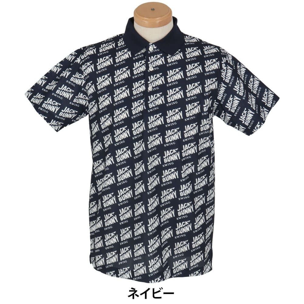 ジャックバニー Jack Bunny!!　メンズ ハイストレッチ エアートリコット 半袖 ポロシャツ 262-5160525　2025年モデル 詳細2