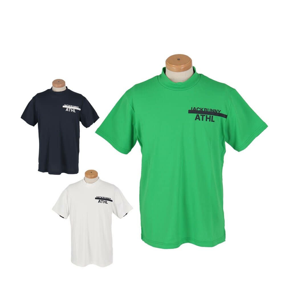 ジャックバニー（Jack Bunny!!） 半袖 ハイネックシャツ メンズ 通販