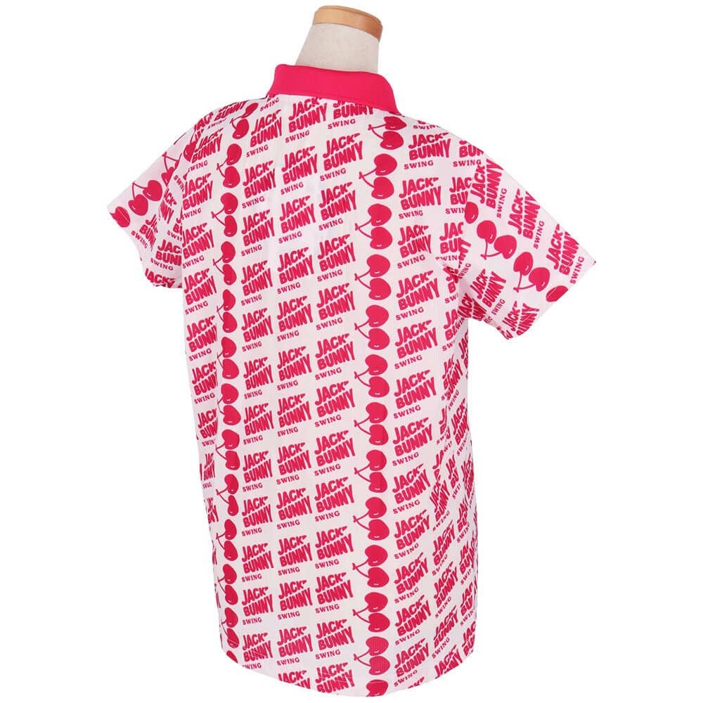 ジャックバニー Jack Bunny!!　レディース ハイストレッチ エアートリコット 半袖 ポロシャツ 263-5160526　2025年モデル 詳細6