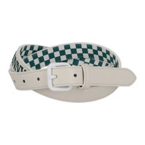 ジャックバニー Jack Bunny!!　レディース 裏チェック 細 ベルト 262-5182402 030 ホワイト　2025年モデル