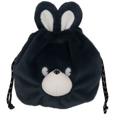 ジャックバニー Jack Bunny!!　うさぎ 巾着 ポーチ 262-5184503 120 ネイビー　2025年モデル ネイビー 詳細3