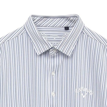 キャロウェイ Callaway　メンズ ストライプ ジャカード 半袖 ポロシャツ C25134107　2025年モデル 詳細5