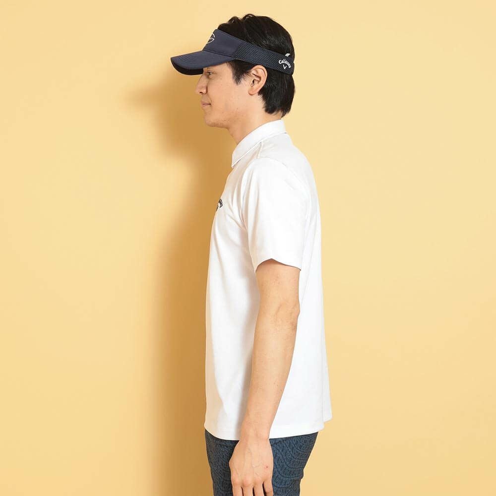 キャロウェイ Callaway　メンズ フラワージャカード 半袖 ポロシャツ C25134115　2025年モデル 詳細4