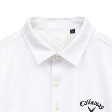 キャロウェイ Callaway　メンズ フラワージャカード 半袖 ポロシャツ C25134115　2025年モデル 詳細5