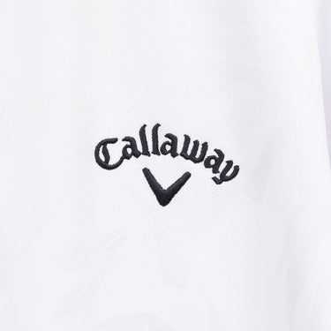 キャロウェイ Callaway　メンズ フラワージャカード 半袖 ポロシャツ C25134115　2025年モデル 詳細8