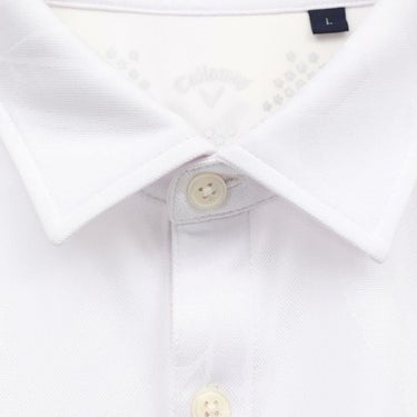 キャロウェイ Callaway　メンズ フラワージャカード 半袖 ポロシャツ C25134115　2025年モデル 詳細9