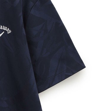 キャロウェイ Callaway　メンズ フラワージャカード 半袖 ポロシャツ C25134115　2025年モデル 詳細15