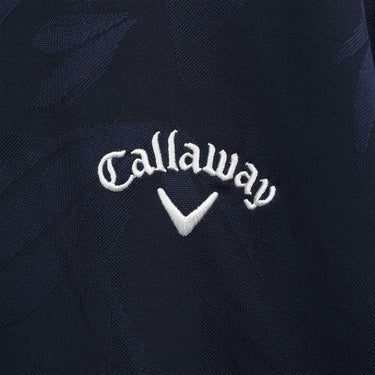 キャロウェイ Callaway　メンズ フラワージャカード 半袖 ポロシャツ C25134115　2025年モデル 詳細17