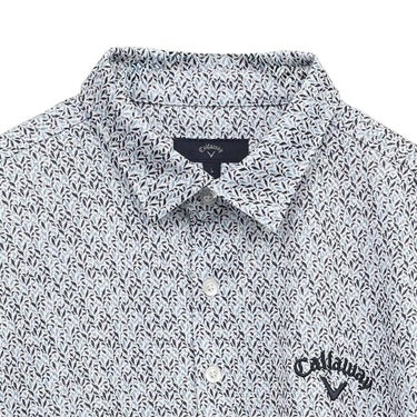 キャロウェイ Callaway　メンズ かざあなメッシュ ボタニカルプリント 半袖 ポロシャツ C25134119　2025年モデル 詳細11