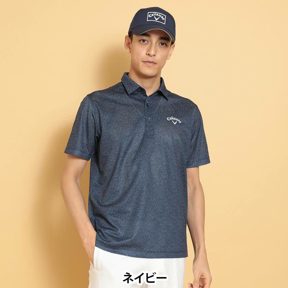 キャロウェイ Callaway メンズ かざあなメッシュ ボタニカルプリント