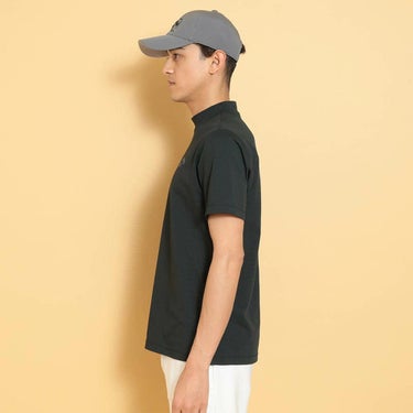 キャロウェイ Callaway　メンズ 天竺 バックプリント 半袖 モックネックシャツ C25134122　2025年モデル 詳細4